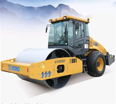 غلتک جاده ارتعاشی درام صاف تک هیدرولیک